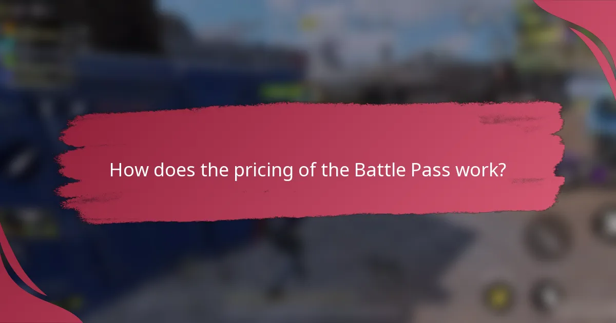 How does the pricing of the Battle Pass work?